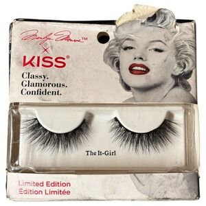 Kiss x Marilyn Monroe The It-Girl Limited Edition Strip Lashes New in Box